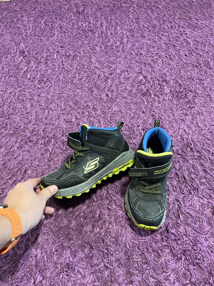 Ghete Bocanci copii Skechers talpa Goodyear marime 35 cm interior 22