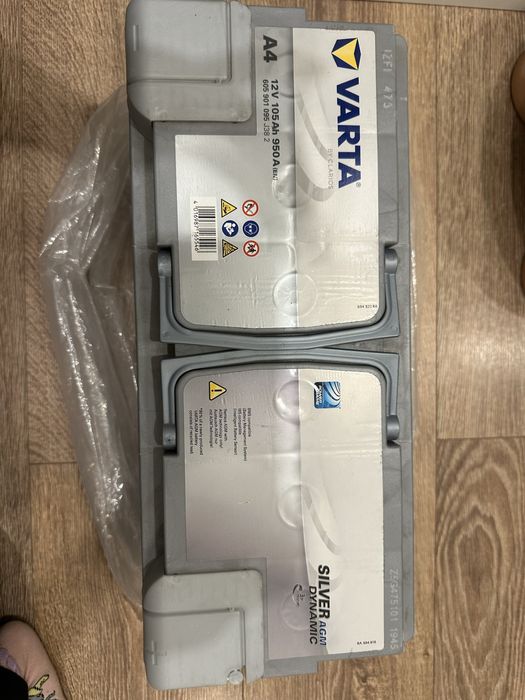Аккумулятор VARTA Silver Dynamic AGM 105 Ач обратная