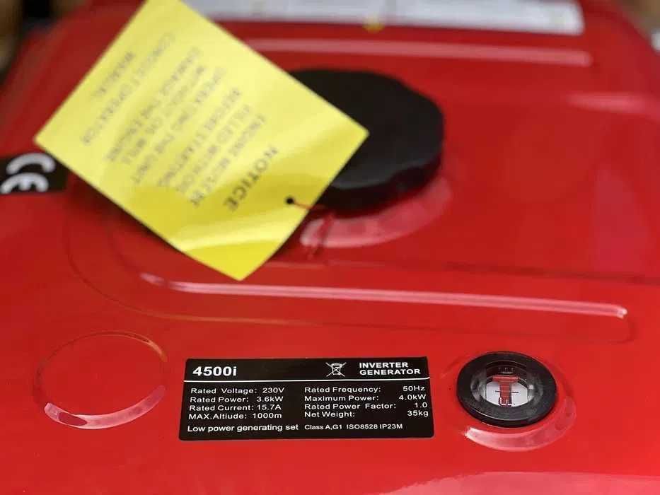 Инверторен Генератор за ток 4 KW - Монофазен  - Генератори за ток 4KW