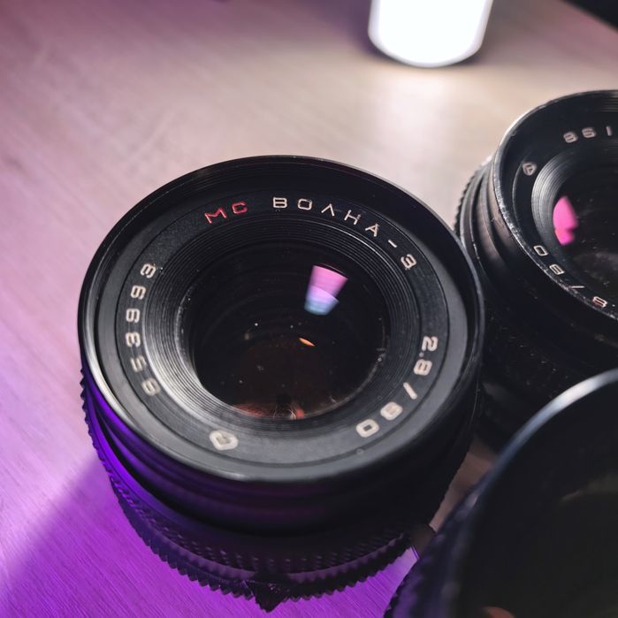 Советский объектив МС Волна 3 2.8 80