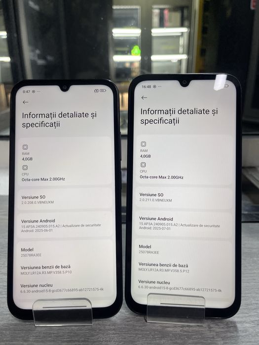 Telefoane Redmi 15 C -256 Gb . Ca Nou