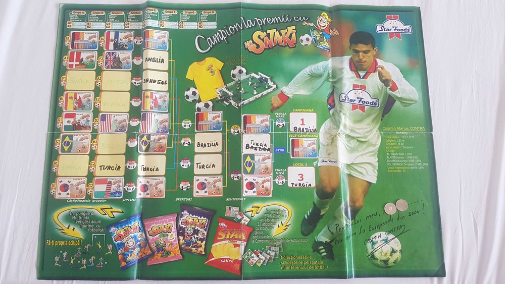 Colectie album Star Foods World Cup 2002 - Mr. Snaki