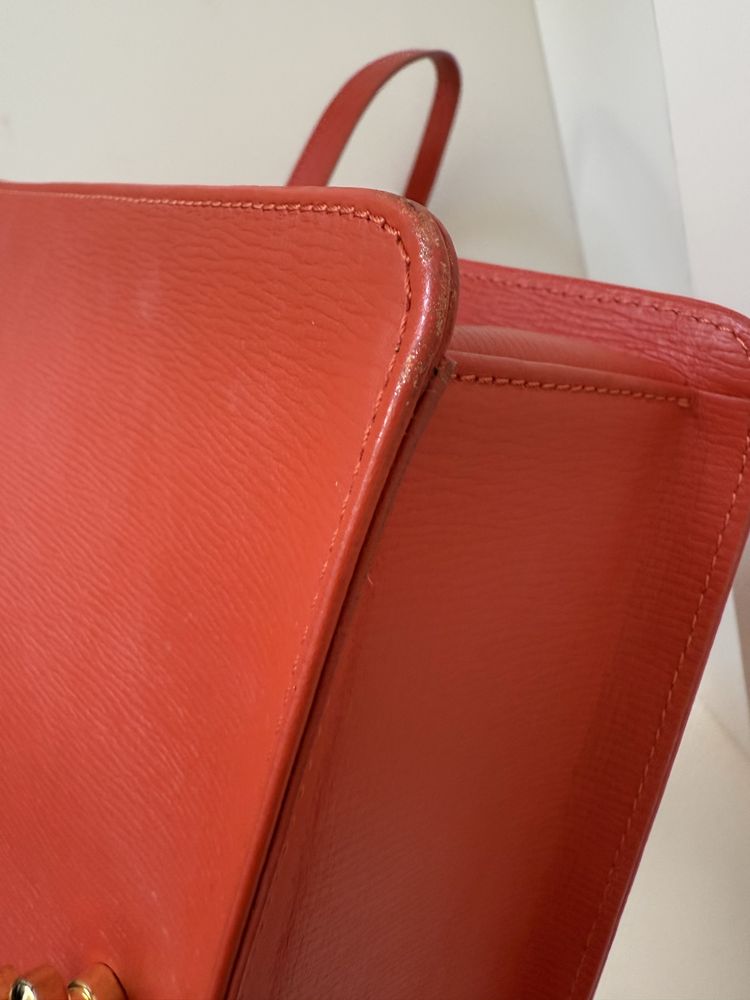 кожена чанта Musette