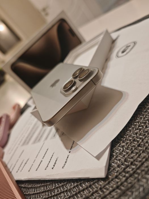 Iphone 15 pro max Natural 92% BH като НОВ