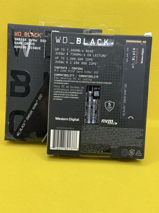 SSD Western Digital SN850X 4TB PCIe Gen4 x4 M.2