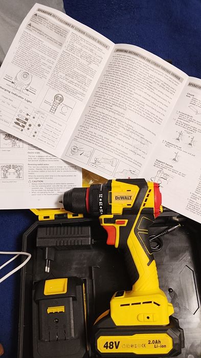 Шуруповерт без счеточный