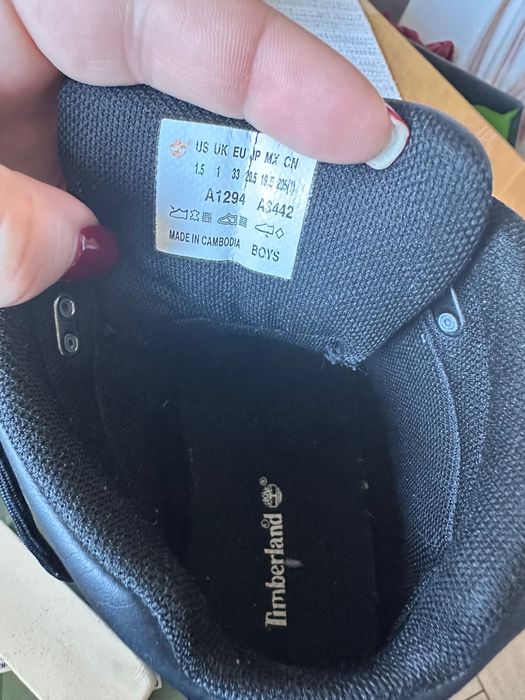 Боти за момче Timberland 33ти номер, 19 см стелка