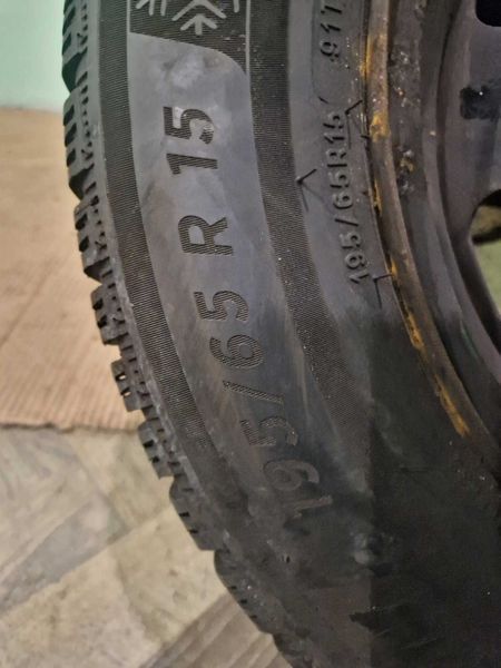 2 Michelin R15 195/65/ 
всесезонни гуми 
DOT4118