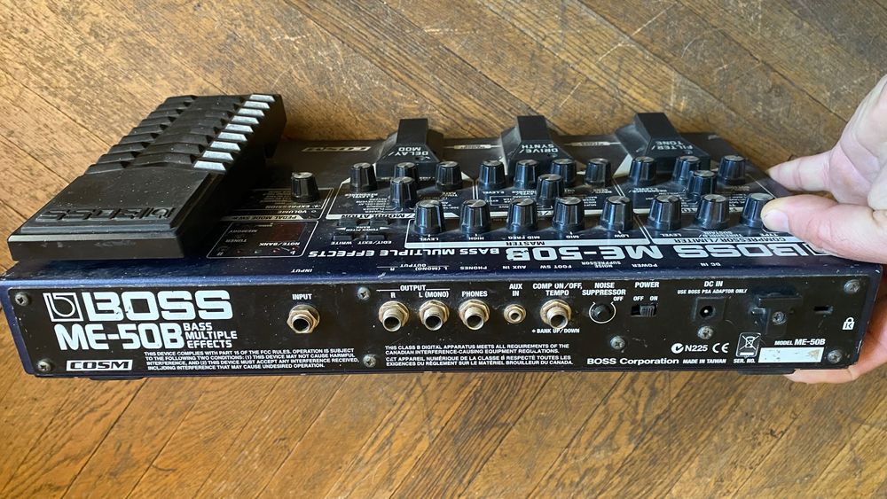 Multiefect bass Boss ME-50B