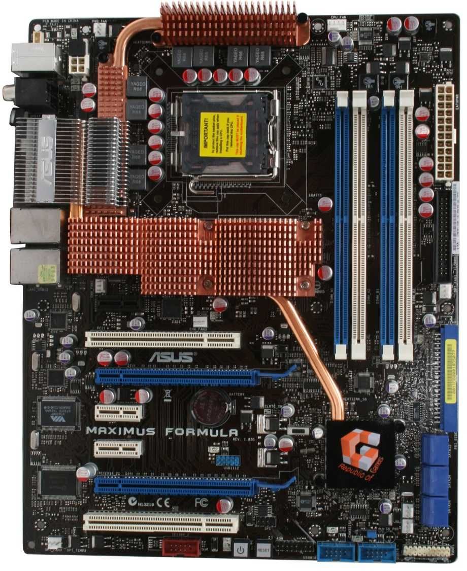 Дъно Дънна платка Asus Maximus Formula X38 LGA 775 DDR2