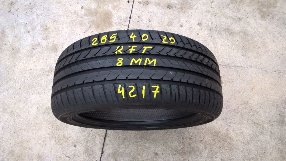 O anvelopa vara 285 40 20 goodyear efficientgrip run flat profil 8 mm