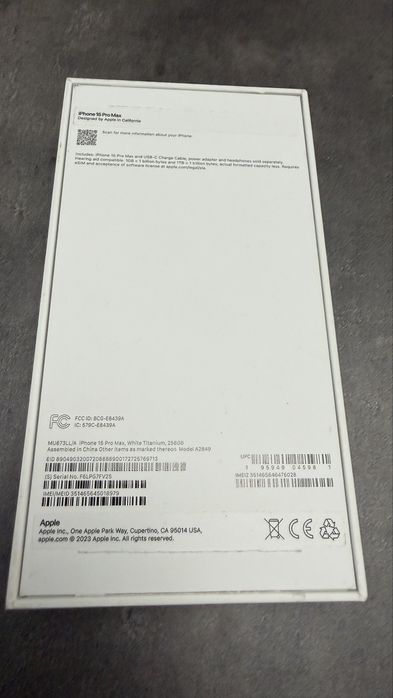 Iphone 15 pro max (16,17,)