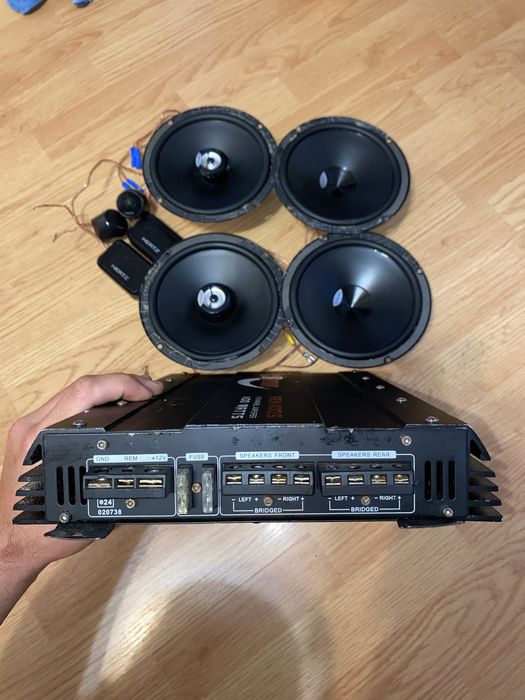 Sistem audio auto(boxe si amplificator) Hertz Dieci 16.5cm/Renegade