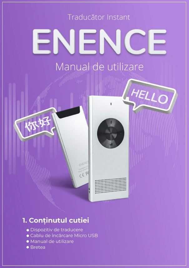 Translator INSTANT bidirecțional MUAMA ENENCE