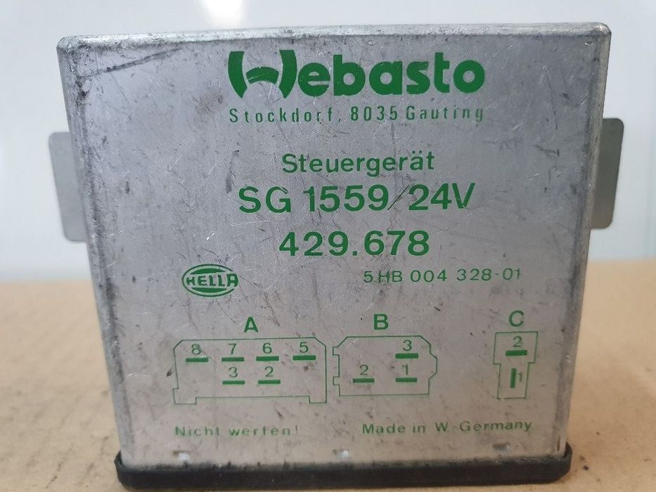 Modul Webasto Multimarca FORD TRANSIT Bus 72E, 73E 1965 - 1978 429678