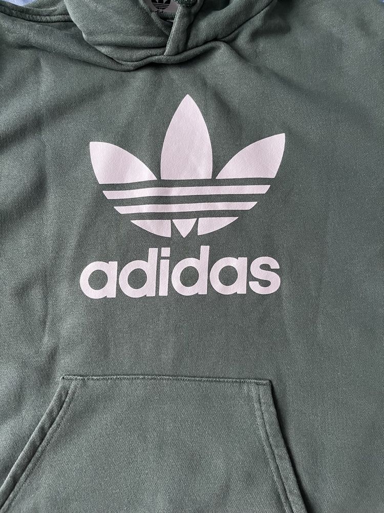 Hanorac verde Adidas