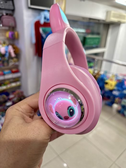 Детски слушалки коте модел 2024/Bluethoot headphones cat 2024