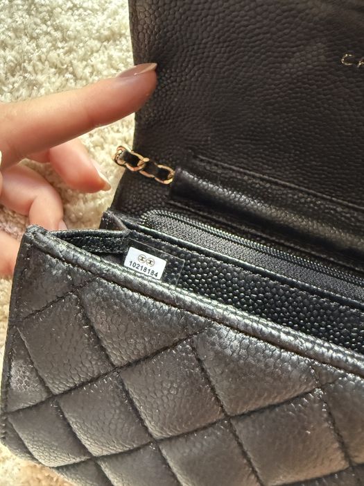 Chanel wallet on a chain