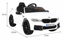 Masinuta electrica pentru copii BMW M5 F90 2-7 ani (2118) Alb