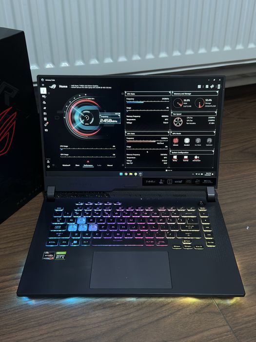 Laptop Gaming Asus Rog Strix G513RC ryzen 7 , ddr5 , rtx