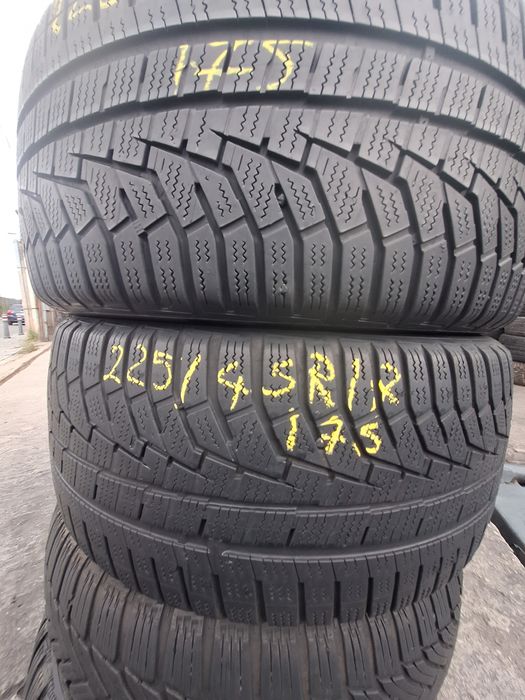 2 anvelope iarna 225/45r17 Hankook Montaj Gratuit