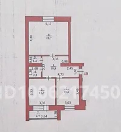 2-х комнатная квартира