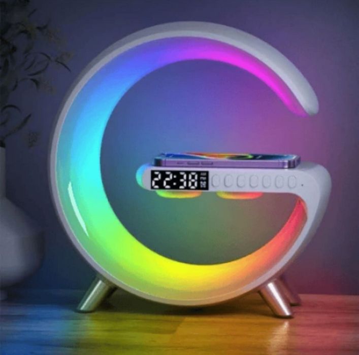 Boxa Bluetooth cu încărcare wireless  G63,încărcător telefon wireless,