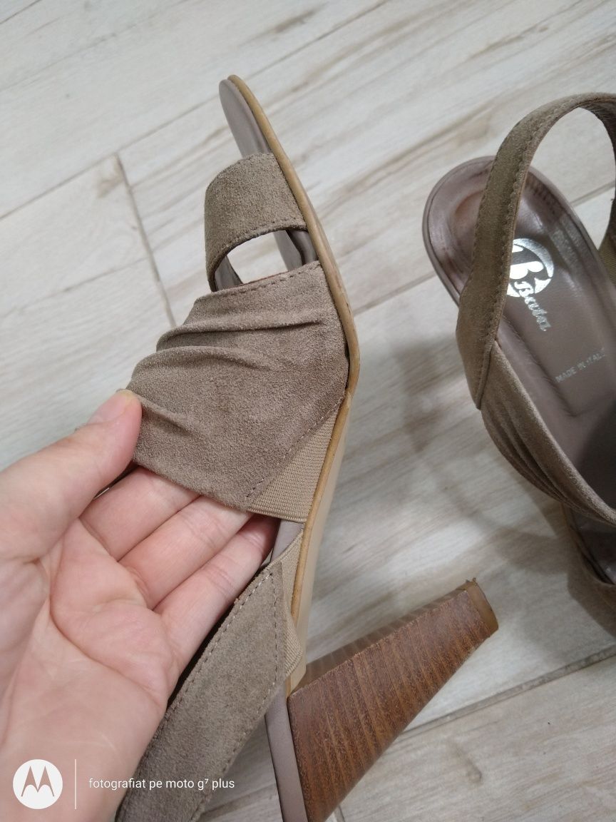 Sandale piele întoarsă, Bata, 39