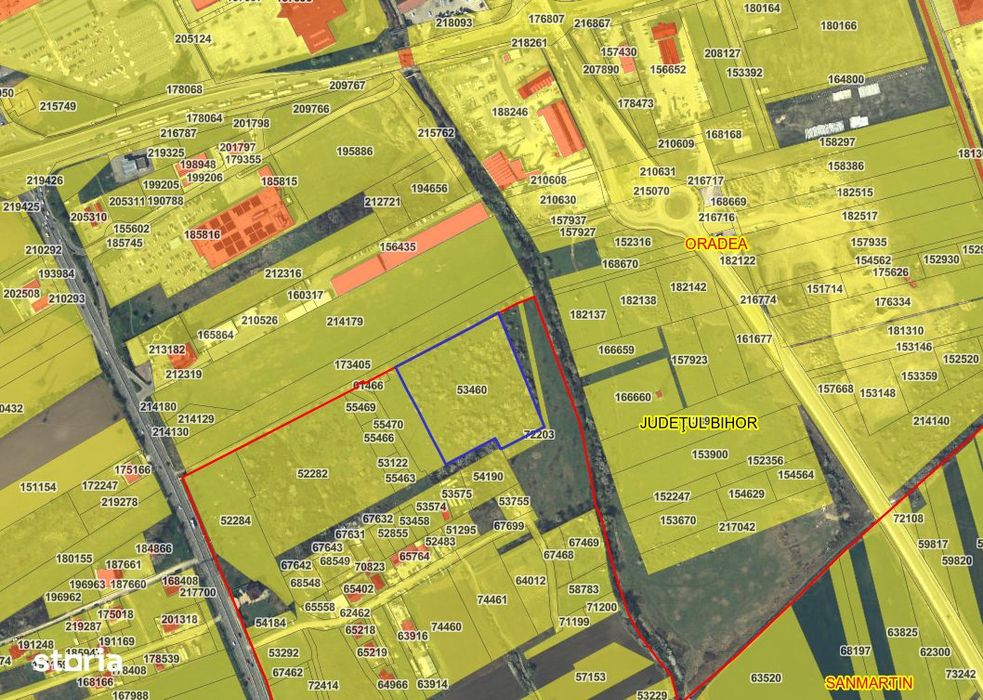 Teren 16.600 mp  intre Oradea si Felix , zona Hotel SKY