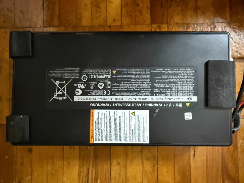 Segway Max G3 yangi akkumlyatori sotiladi