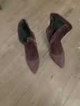 Botine Anna Cori piele întoarsă
