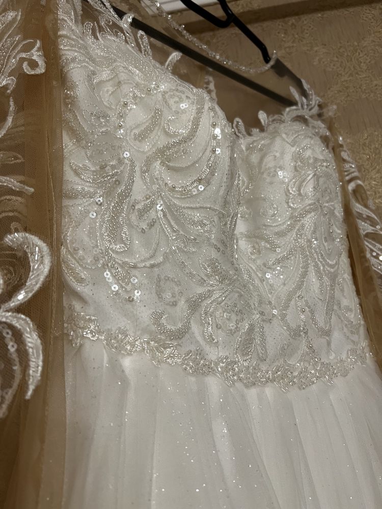Продам счастливое свадебное платье «Мерцающее»