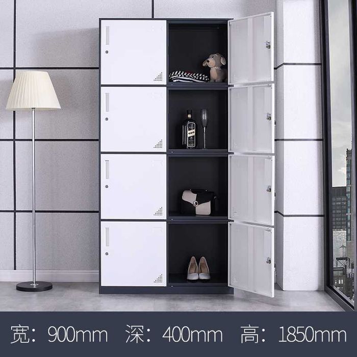 Ofis uchun 0.8 mm po‘latdan yasalgan kitob shkafi, ishonchli saqlash