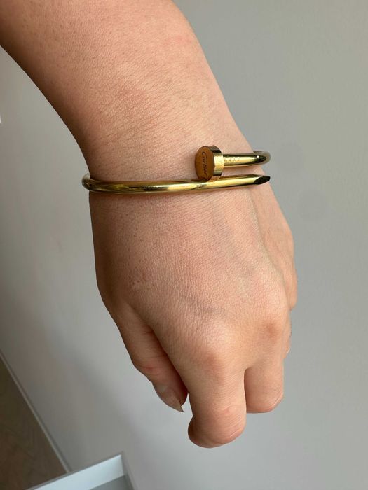 Bratara Cartier cui Gold cu cristale 16 dama