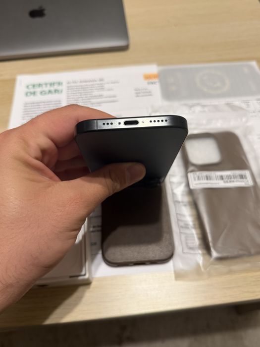 iPhone 16 PRO, Neverlocked, Full Box, 128 GB, Garanție Altex