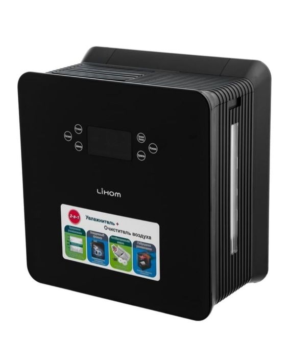 Увлажнитель-очиститель воздуха LiHom 2-в-1 — как новый!
Идеально для к