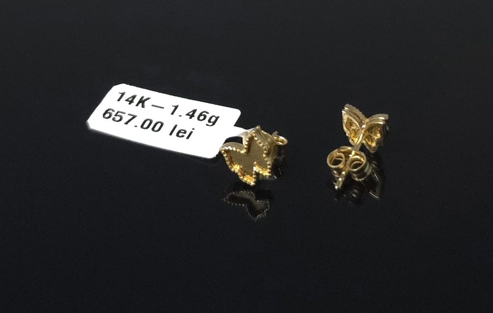 Cercei aur 14k 1.46gr