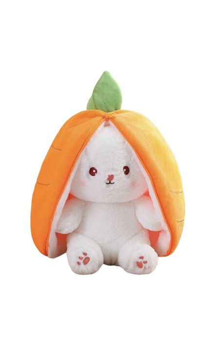 Jucarie de plus, Iepurasul Morcovel, 25cm, NOU