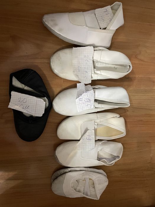 Чешки б у размеры на фото