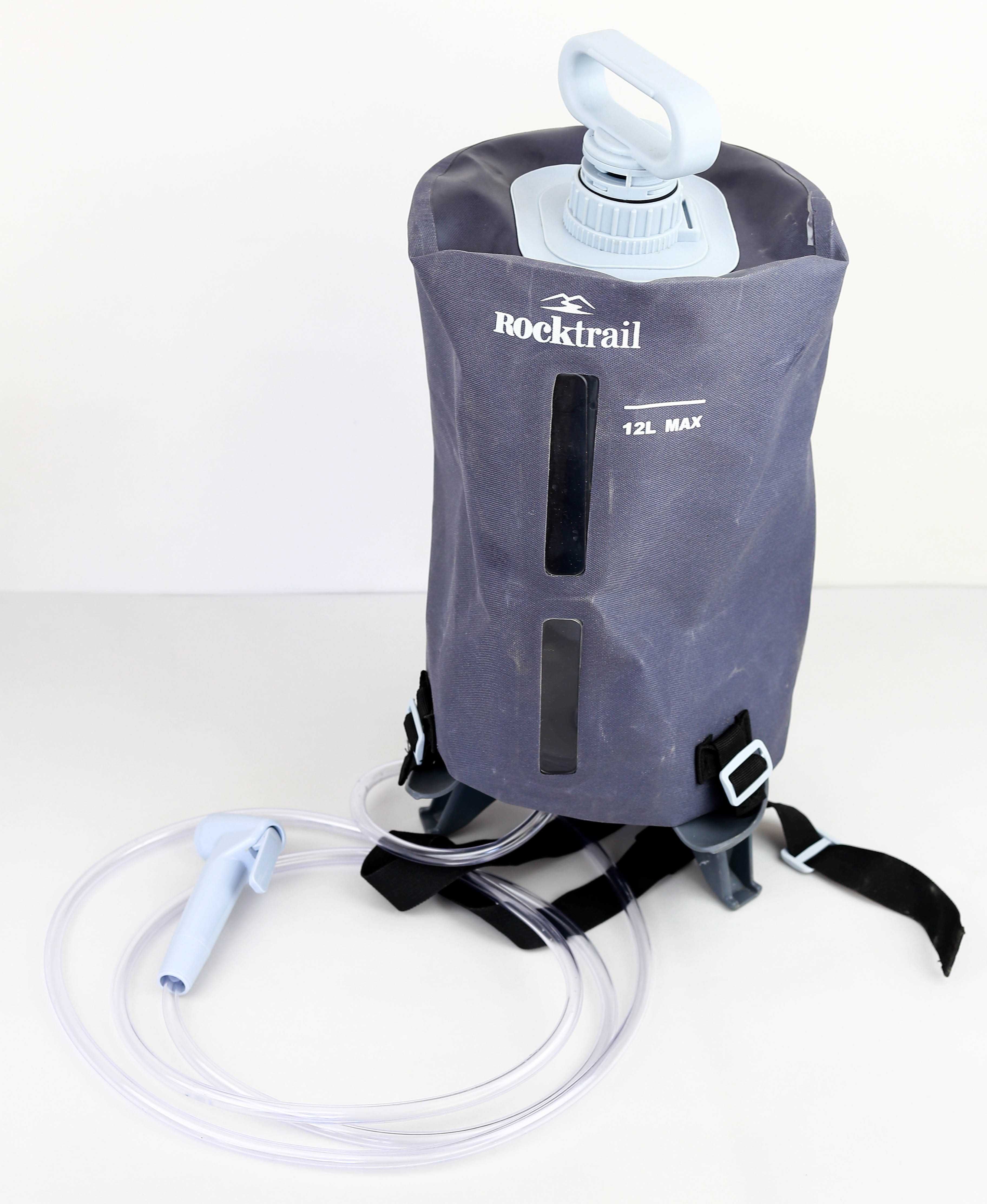 Нов преносим къмпинг душ на марката "Rocktrail".