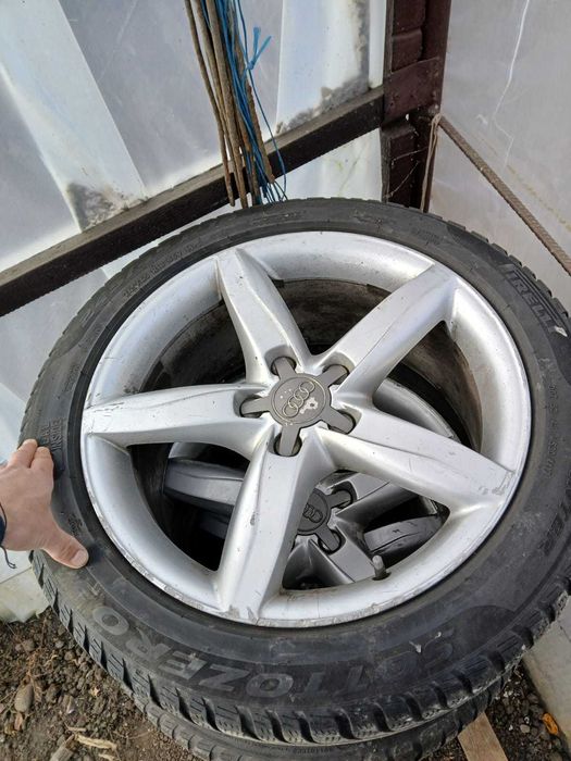 Vand set 4 jante aliaj cu Avelope m+s audi 245 45 r 18 a4b8 sline