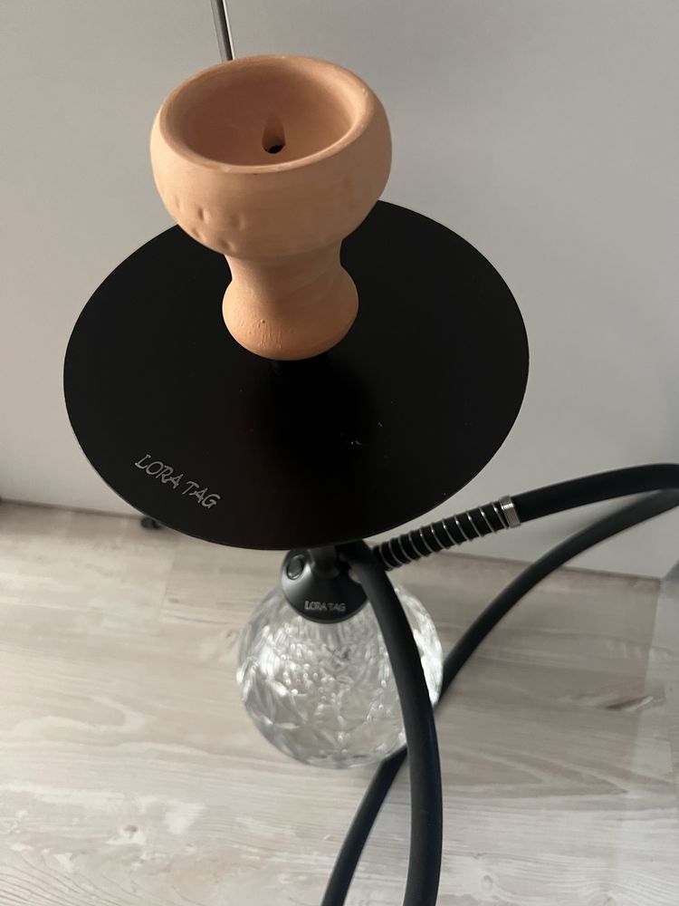 Narghilea mare 55cm NOUA cutie— NEAGRA nicotina petreceri