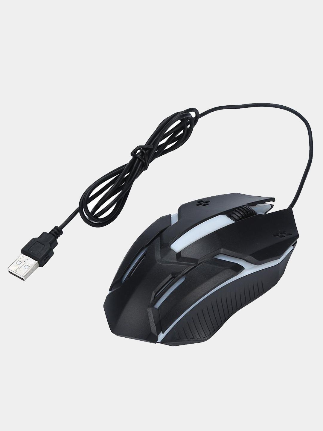 Проводная rgb мышка игровая