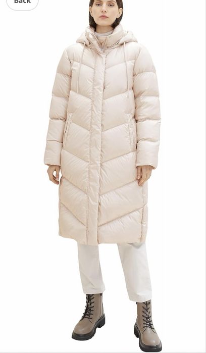 Ново дамско яке 100% рециклиран пух - TOM TAILOR - XL