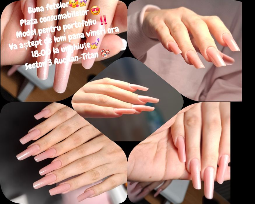 Unghii gel sau semi 50 si 80 lei Orice lungime