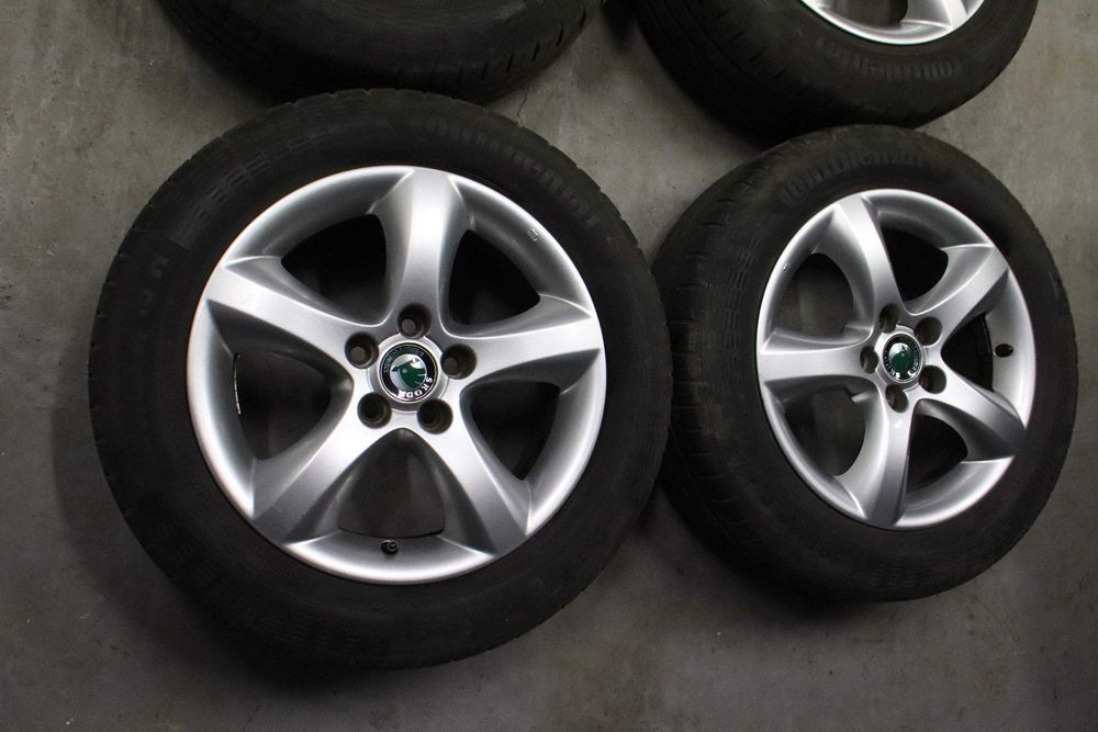 Jante originale Skoda Fabia Rapid VW Polo Seat Ibiza 15 inch 5x100