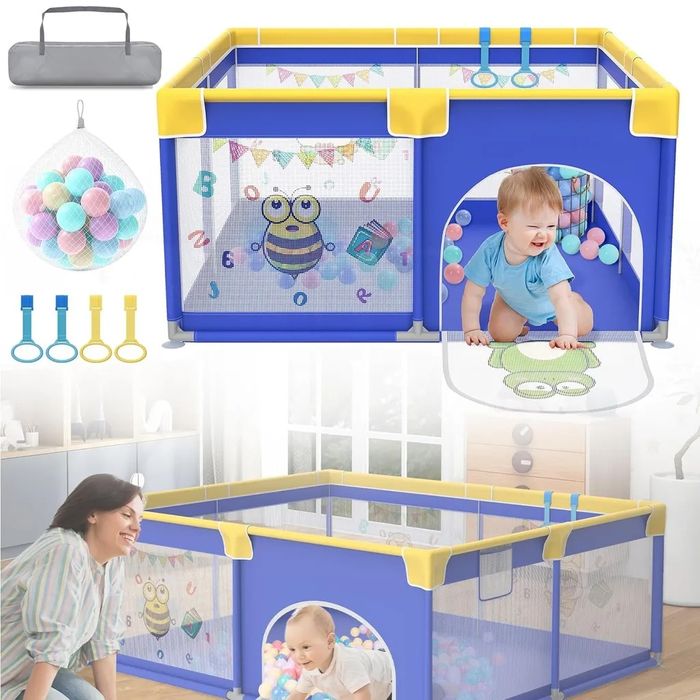 țarc bebe cu mingiuțe