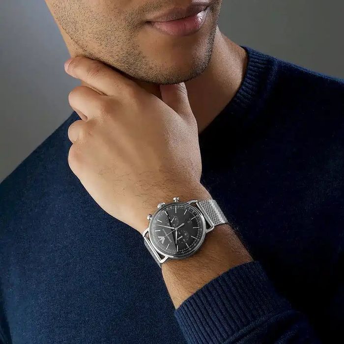 Мъжки часовник Emporio Armani AR11104 Aviator Chronograph