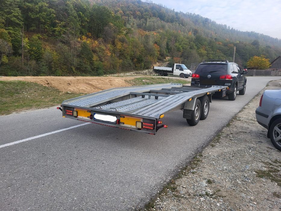 Remorca platforma auto boro 5 m 2700 kg