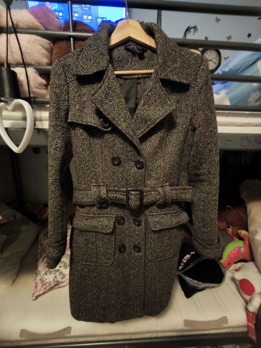 Palton lână Zara M(38)